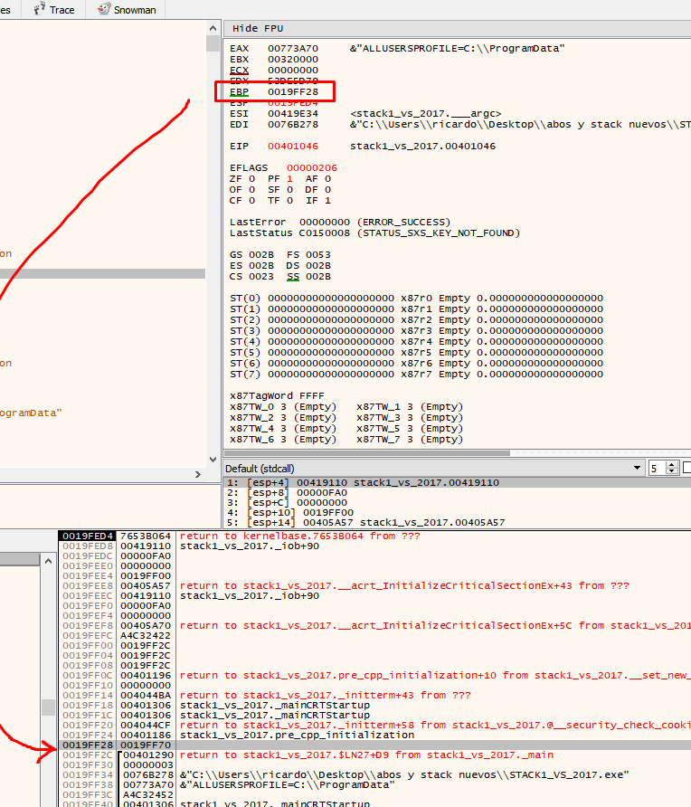 buf and cookie variables of 84 byte