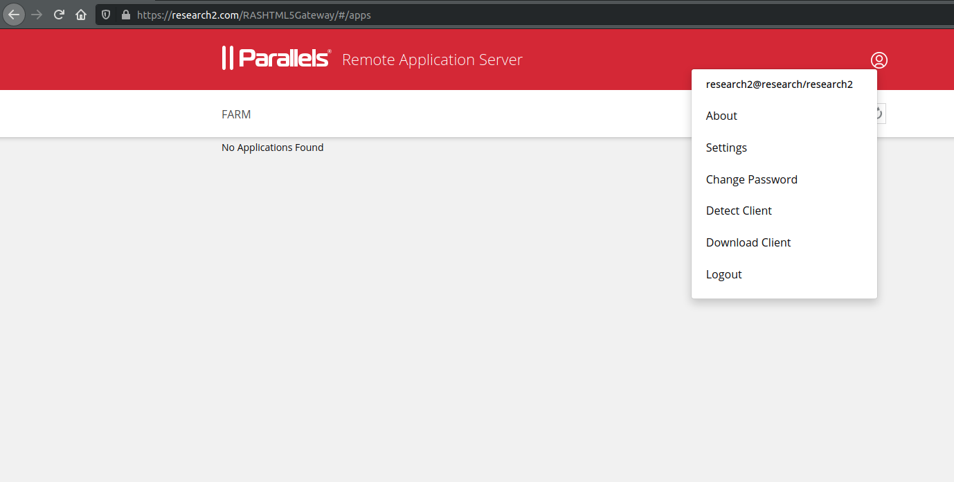 Figure 2: Client configuration