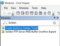 core impact golden ticket module