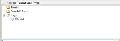 phishing user clicked link - data tag created