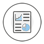 Business report icon