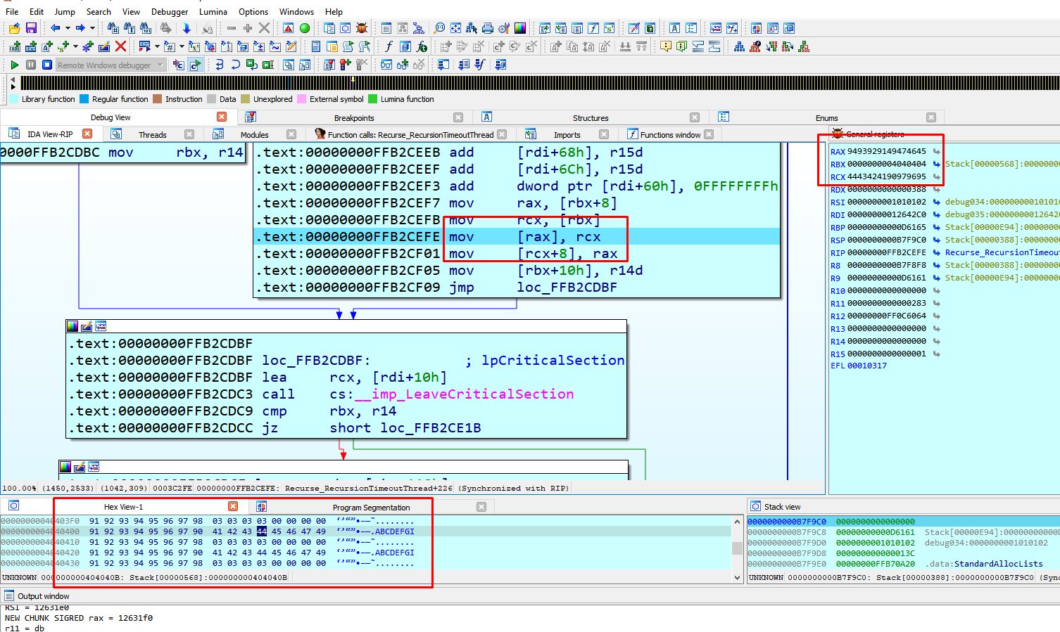 heap spray fixed addresses