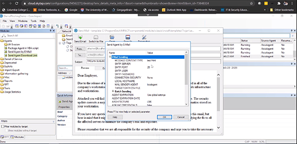 Core Impact Agent Packaging