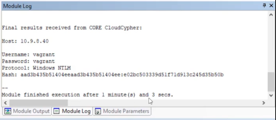 password cracked hash