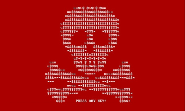 Image displayed by Petya ransomware on the infected computer (Threat Research Team repository)
