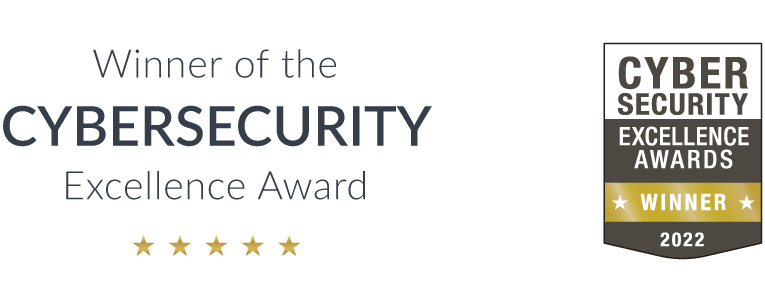 Winner of the Cybersecurity Excellence Awards