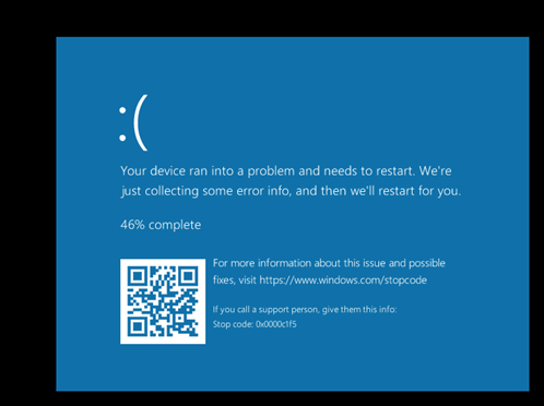 Blue Screen of Death