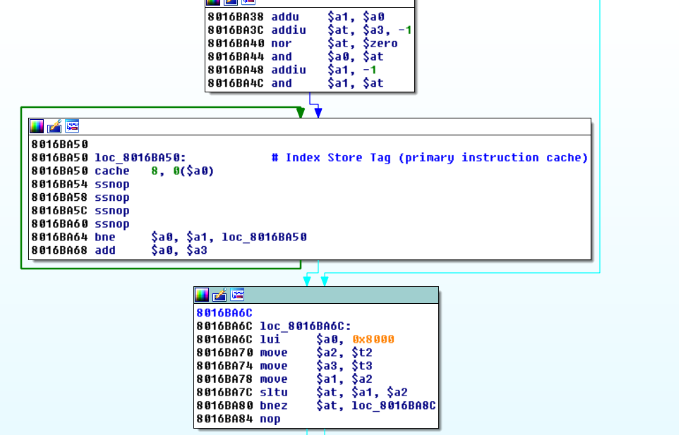 Firmware inspection code screen